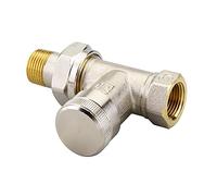 Danfoss 003L0144 Detentore Diritto per Radiatori Rlv 15, Grigio