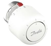 Danfoss Aero RA/V Click, valvola termostatica per radiatore con soffietto termostatico riempito di gas e sensore integrato