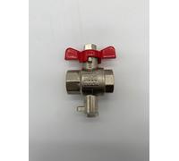 Danfoss 187F0593 Valvola a Sfera DN15 1/2" M10x1 Per Sensore Contatore Calore