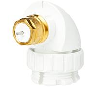 Danfoss Winkeladapter für Thermostatköpfe Raw-und RA2000 013G1350, Argento, Bianco, s