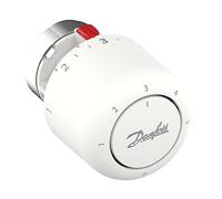 Danfoss Aero RA/V Click, valvola termostatica per radiatore con soffietto termostatico riempito di gas e sensore integrato