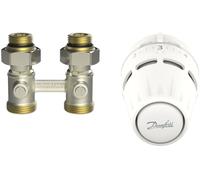 Danfoss set di allaccio bianco 015G5308