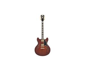 D'angelico Deluxe DC Satin Brown Burst