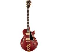 DAngelico DLX SS Barit. Satin Trans Wine
