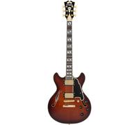 DAngelico Excel Mini DC Amaretto Burst