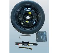 D'ANGELO 1988 Kit Ruotini di Scorta 17" Compatibile con Opel Mokka da 2020 in poi (4 Fori) con Cric Chiave, Sacca e Organizer.