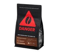 Danger Coffee Di Dave Asprey, caffè macinato rimineralizzato, senza muffa e testato in laboratorio, tostatura media, 309 g