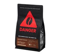Danger Coffee di Dave Asprey, Remineralizzato, Muffa & Lab Testato Whole Bean Coffee, Tostatura media, 309 g