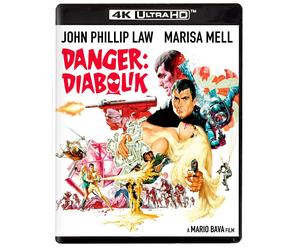 Danger: Diabolik 4KUHD 4K UHD (4K UHD Blu-ray) John Phillip Law Marisa Mell
