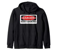 Danger Man Cucina Felpa con Cappuccio