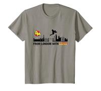 Danger Mouse da Londra con Amore Retro Bambini Maglietta