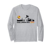Danger Mouse da Londra con Amore Retro Maglia a Manica
