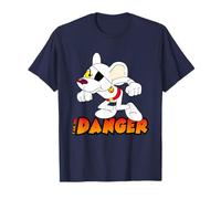 Danger Mouse Io Sono Il Pericolo retrò Maglietta