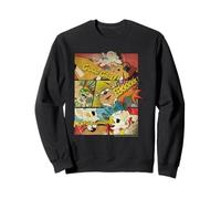 Danger Mouse & Penfold Fumetti Strisce Retro Felpa