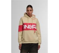 Dangerous DNGRS Felpa con cappuccio da donna OversTrust DLHD131 XL Beige