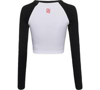 Dangerous DNGRS Maniche da donna Bold LonDLLS003 L Bianco