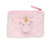 Dani Creations - Astuccio in peluche con unicorno