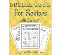 Dani Marie Puzzler Puzzle Book for Seniors with Dementia (Tascabile)