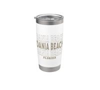 Dania Beach d'epoca, Florida Bicchiere termico in acciaio inox doppia parete