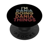 Dania Name Dania Personalized Name First Given PopSockets PopGrip Adesivo