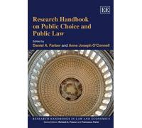 Daniel A. Farbe Research Handbook on Public Choice and Public (Copertina rigida)