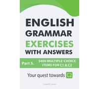 Daniel B Smith English Grammar Exercises With Answers Part 5 (Tascabile)