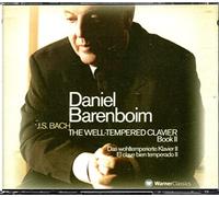 Johann Sebastian Bach Well-tempered Clavier, The (Book Ii) (Barenboim) (CD)