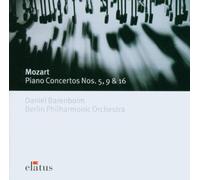 Daniel Barenboim & Berlin Philharmonic Orchestra - Mozart : Piano Concertos Nos 5, 9 & 16