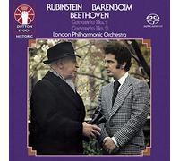 Daniel Barenboim/London Philharmonic Orchestra/Artur Rubinstein: Beethoven - Piano Concerto No. 1/Piano Concerto No. 2 [SACD Hybrid Multi-channel]