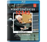 Beethoven Piano Concertos 1-5: Staatskapelle Berlin (Barenboim) (Blu-ray)