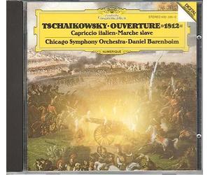 Daniel Barenboim - tschaikovsky ouverture solenelle 1812 capriccio italien - chicago symphony orchestra barenboim audio cd