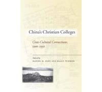 Daniel Bays Widmer China's Christian Colleges (Copertina rigida)