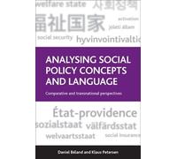 Daniel Béland Analysing Social Policy Concepts and Language (Copertina rigida)