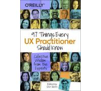 Daniel Berlin 97 Things Every UX Practitioner Should Know (Tascabile)