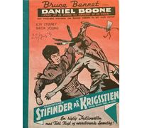 Daniel Boone, Trail Blazer Bruce Bennett Lon Chaney Jr 1956 programma cinemat...