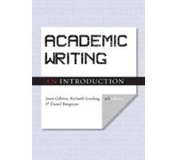 Daniel Burgoyne Janet Giltrow Richard Academic Writing: An Introdu (Tascabile)
