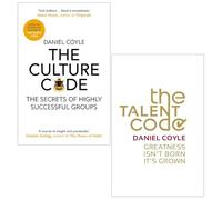 Daniel Coyle 2 Books Collection Set (The Culture Code, The Talent Code)