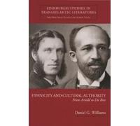 Daniel G. Williams Ethnicity and Cultural Authority (Copertina rigida)