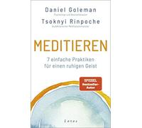 Daniel Goleman Tsoknyi Rinpoche Meditieren: 7 einfache Prakt (Copertina rigida)