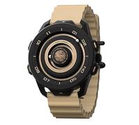 Daniel Gorman Orologio da lavoro magnetico da uomo, quadrante luminoso orbitale Saturno, impermeabile 3ATM, cassa in rame resistente e cinturino in silicone, movimento al quarzo
