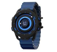 Daniel Gorman Orologio da lavoro magnetico da uomo, quadrante luminoso orbitale Saturno, impermeabile 3ATM, cassa in rame resistente e cinturino in silicone, movimento al quarzo