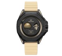 Daniel Gorman Orologio da uomo al quarzo Gravity Series 2077 - Cinturino in silicone, impermeabile, orbitale, luminoso, futuristico, a tema spaziale, Saturno