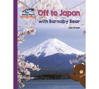 Daniel Green Reading Planet - Off to Japan with Barnaby Bear - Purpl (Tascabile)