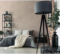 Livingwalls Daniel Hechter carta da parati di design - carta da parati in tessuto non tessuto con motivo floreale - 10,05 m x 0,53 m - crema, arancione - prodotta in Germania - 781511