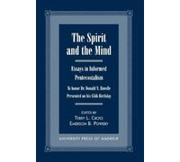 Daniel Hoffman The Spirit and the Mind (Tascabile)