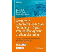 Daniel Holder F Advances in Automotive Production Technology (Copertina rigida)
