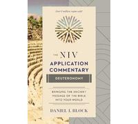 Daniel I. Block Deuteronomy (Copertina rigida) NIV Application Commentary