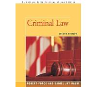 Daniel J Baum Criminal Law (Tascabile)