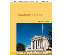 Daniel J Baum Introduction to Law (Tascabile)