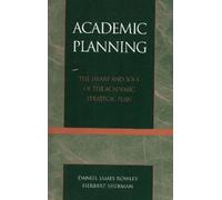 Daniel James Rowley Herbert Sherman Academic Planning (Tascabile)